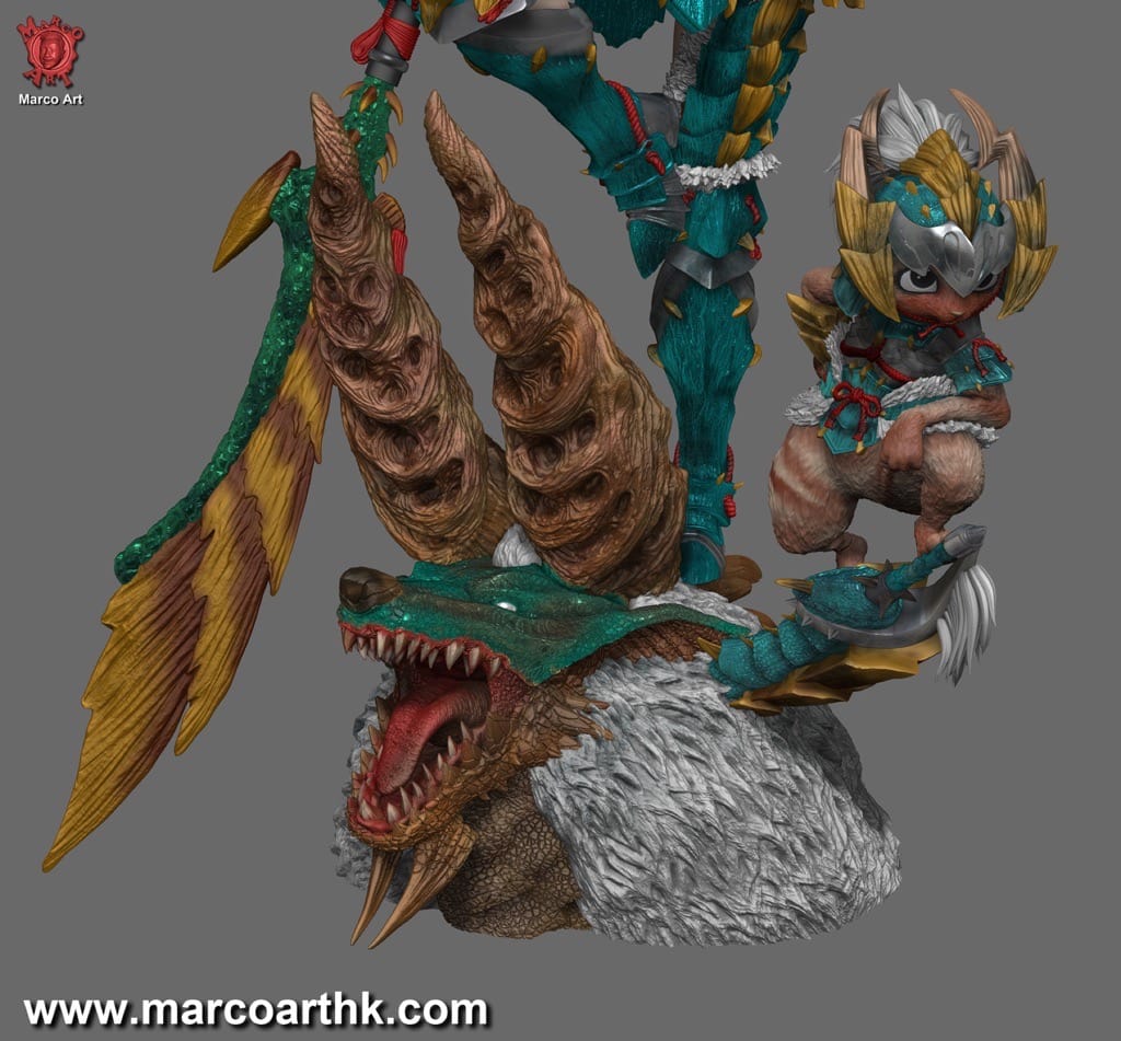 P站图纸印象馆 Marco Art 怪物猎人 Marco Art 怪物猎人