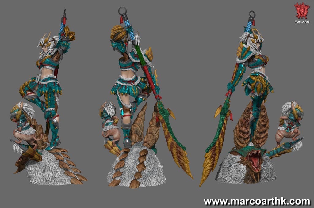 P站图纸印象馆 Marco Art 怪物猎人 Marco Art 怪物猎人