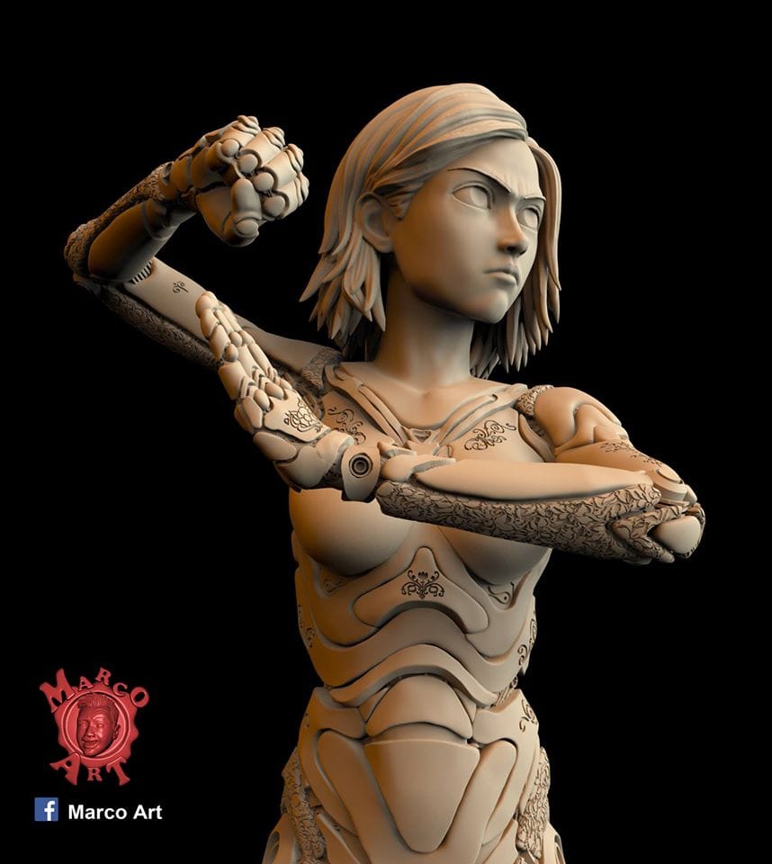 P站图纸印象馆 Marco Art 战斗天使 阿丽塔 Marco Art 战斗天使 阿丽塔