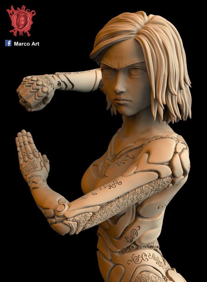 P站图纸印象馆 Marco Art 战斗天使 阿丽塔 Marco Art 战斗天使 阿丽塔