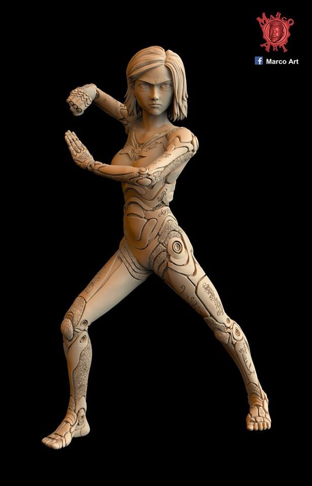 P站图纸印象馆 Marco Art 战斗天使 阿丽塔 Marco Art 战斗天使 阿丽塔