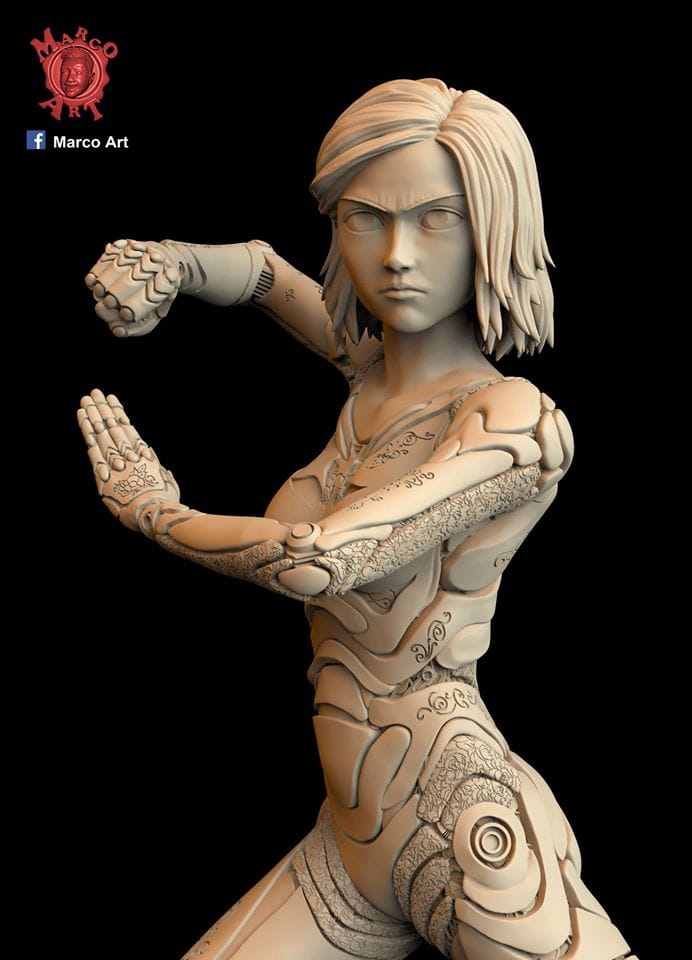 P站图纸印象馆 Marco Art 战斗天使 阿丽塔 Marco Art 战斗天使 阿丽塔