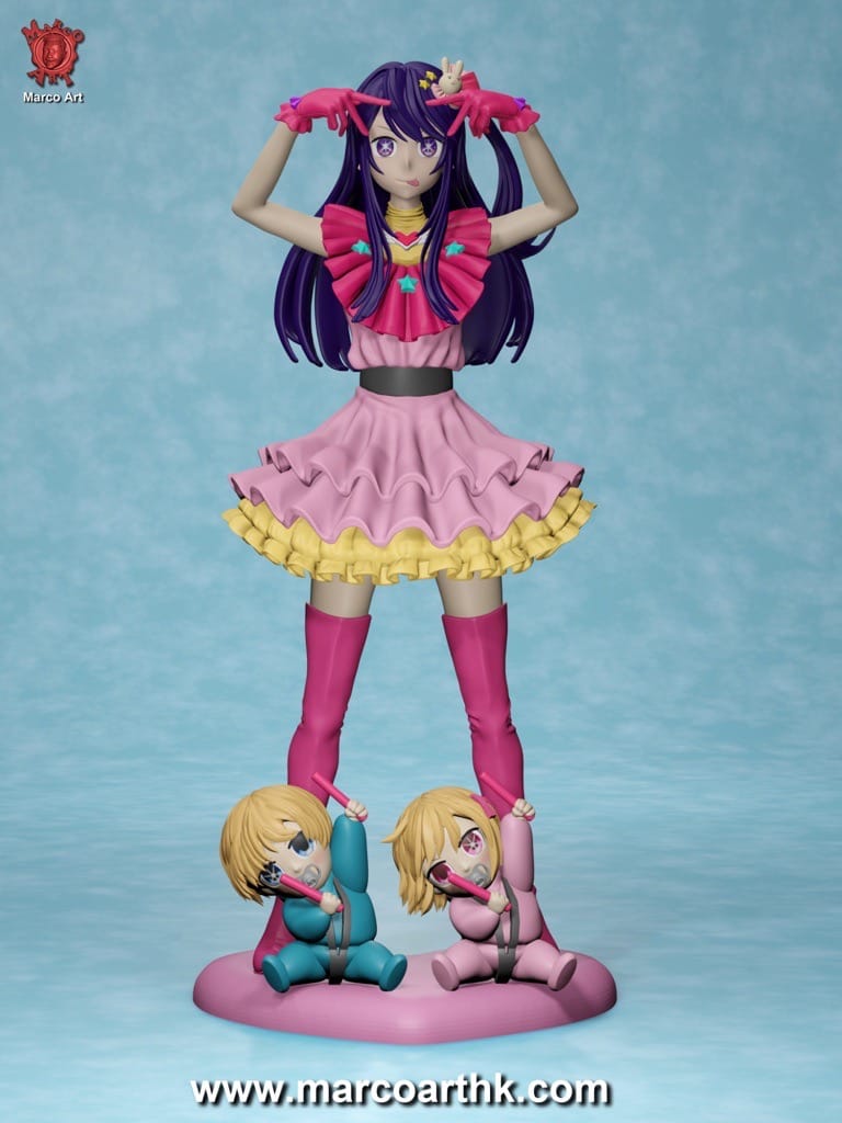 P站图纸印象馆 Marco Art 我推的孩子 星野爱 Marco Art 我推的孩子 星野爱