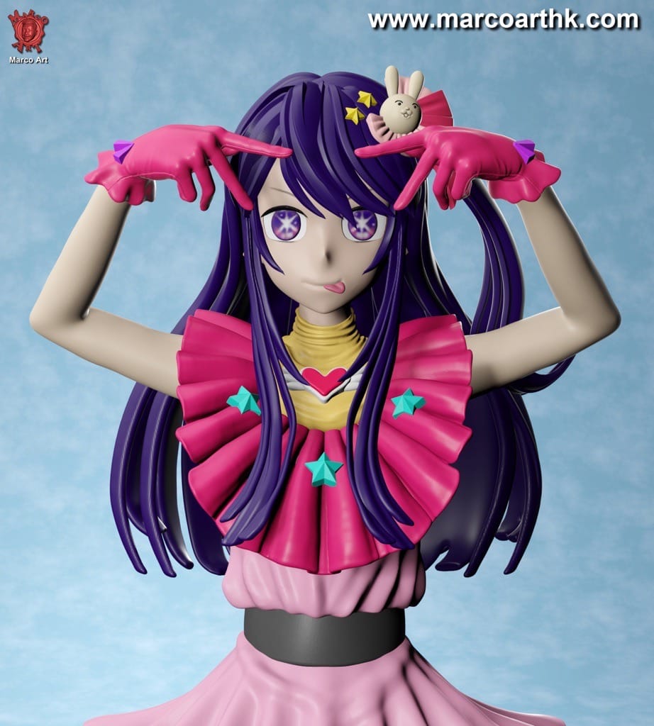 P站图纸印象馆 Marco Art 我推的孩子 星野爱 Marco Art 我推的孩子 星野爱