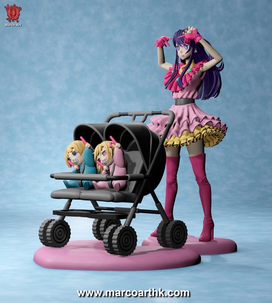 P站图纸印象馆 Marco Art 我推的孩子 星野爱 Marco Art 我推的孩子 星野爱