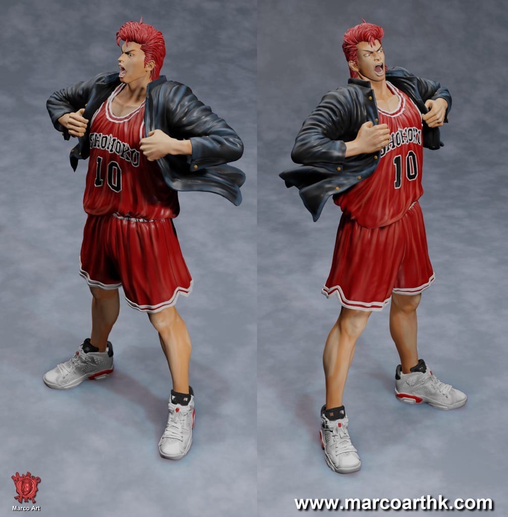 P站图纸印象馆 Marco Art 灌篮高手 樱木 Marco Art 灌篮高手 樱木