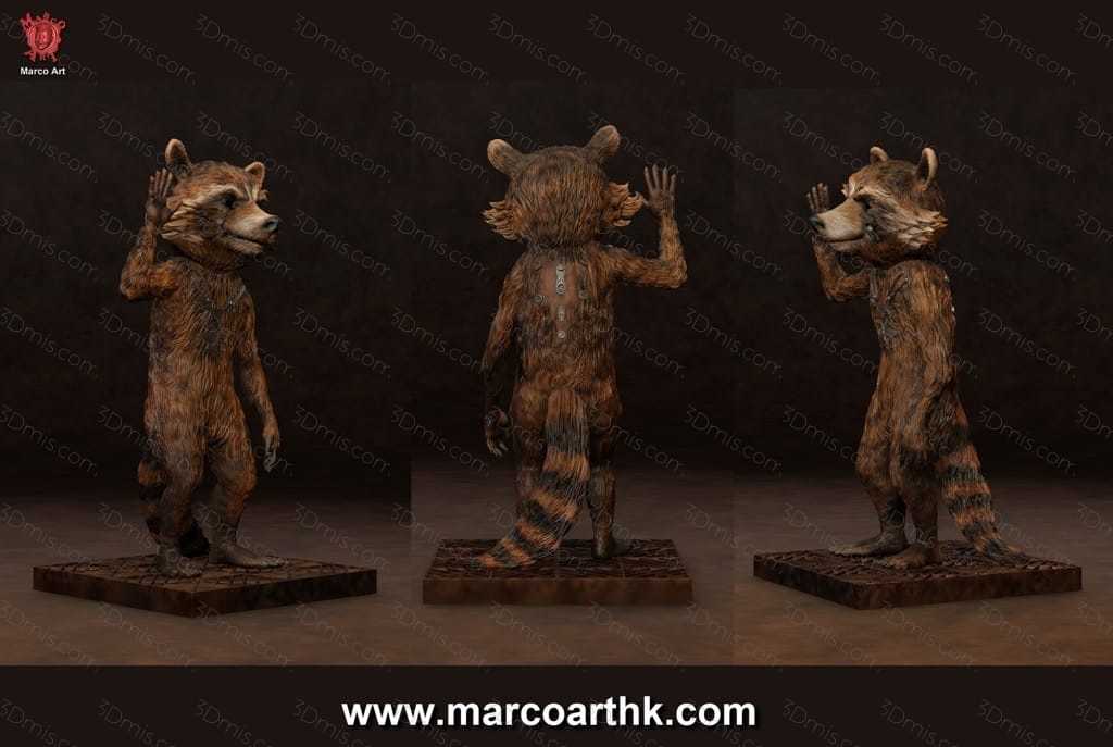 Marco Art 漫威 火箭浣熊