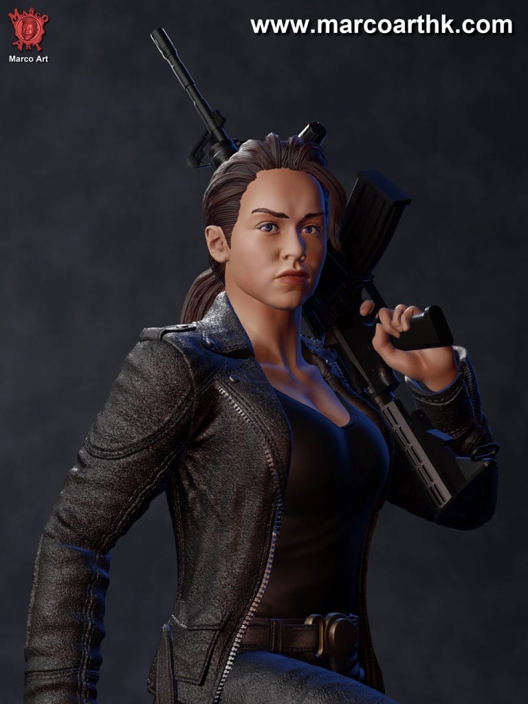 P站图纸印象馆 Marco Art 终结者 莎拉·康纳 Marco Art 终结者 莎拉·康纳