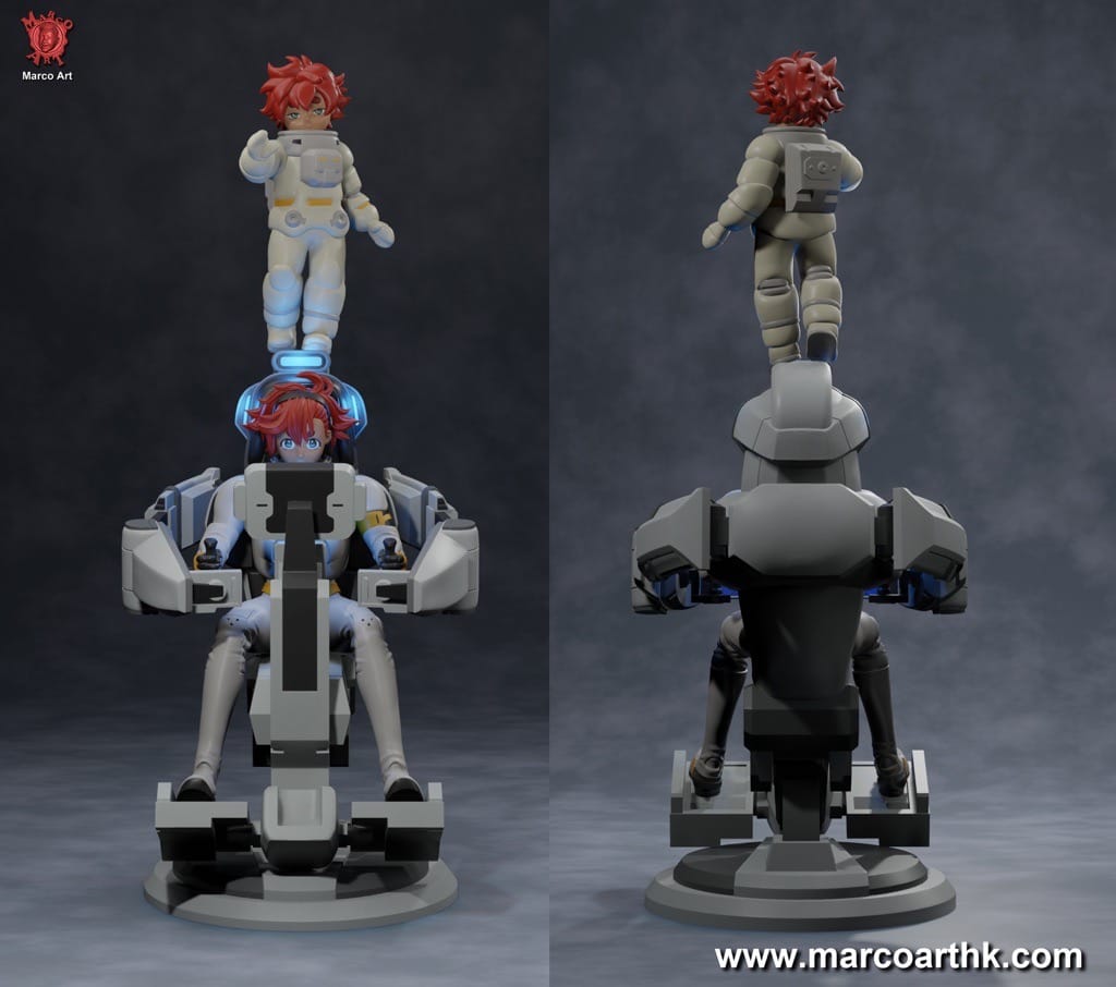 P站图纸印象馆 Marco Art 机动战士高达 Marco Art 机动战士高达