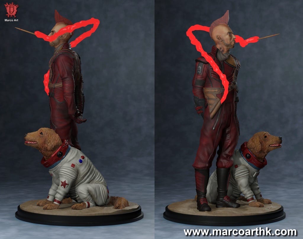 P站图纸印象馆 Marco Art 漫威 克拉格林和科斯莫 Marco Art 漫威 克拉格林和科斯莫