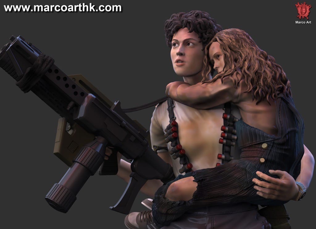 P站图纸印象馆 Marco Art 异形之母 Marco Art 异形之母