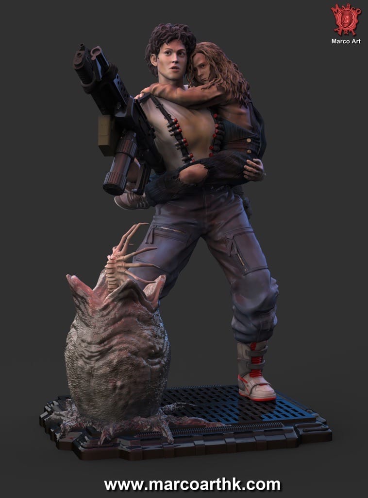 P站图纸印象馆 Marco Art 异形之母 Marco Art 异形之母