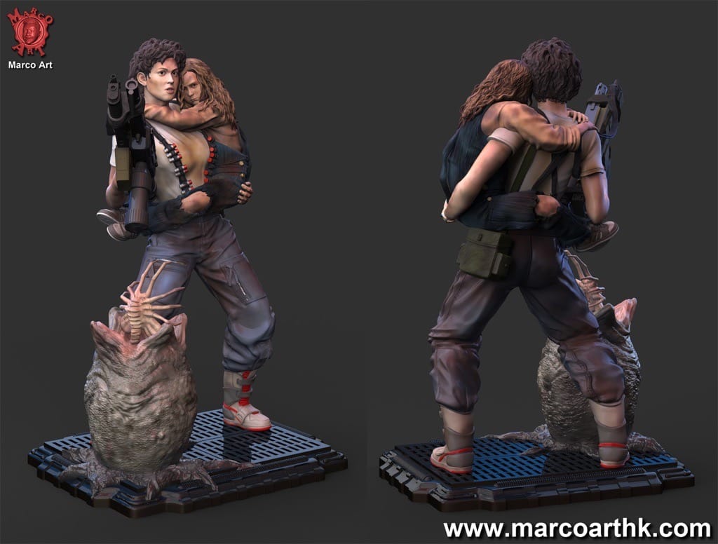 P站图纸印象馆 Marco Art 异形之母 Marco Art 异形之母