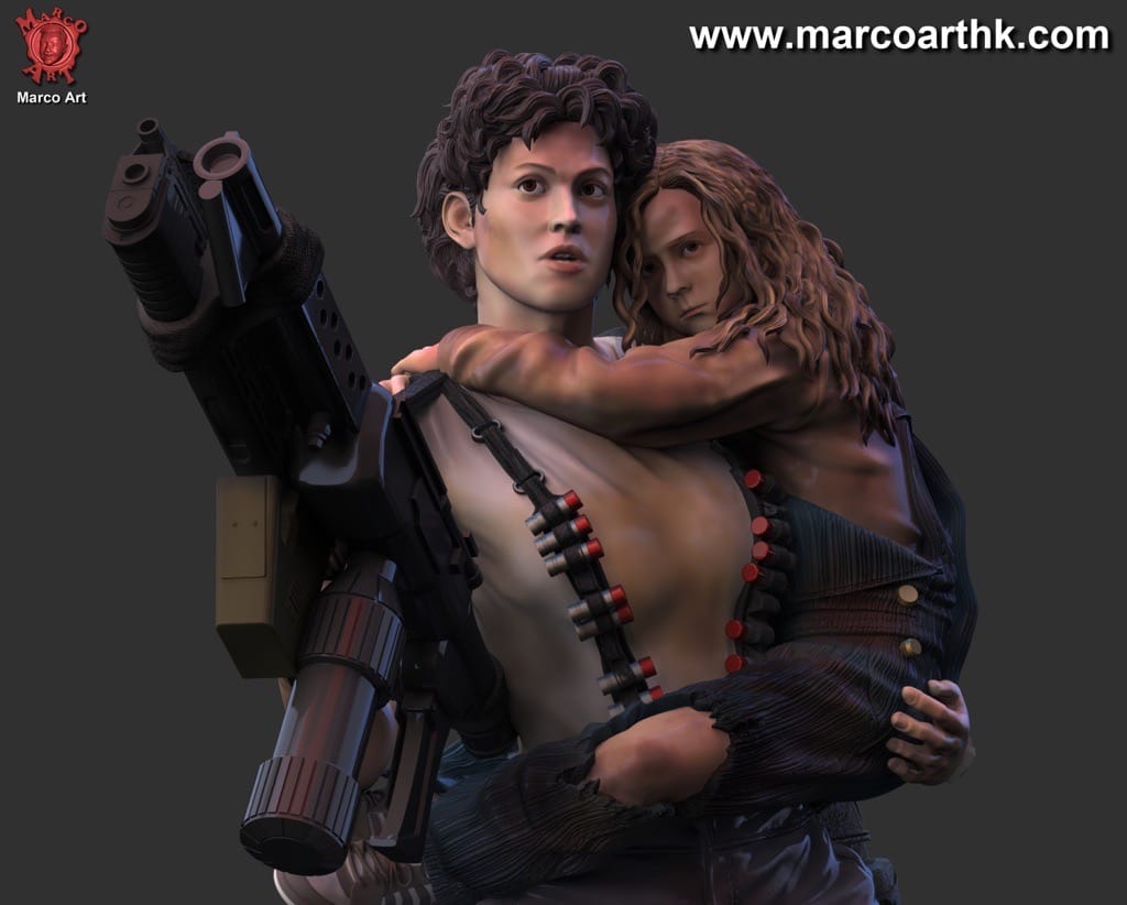 P站图纸印象馆 Marco Art 异形之母 Marco Art 异形之母