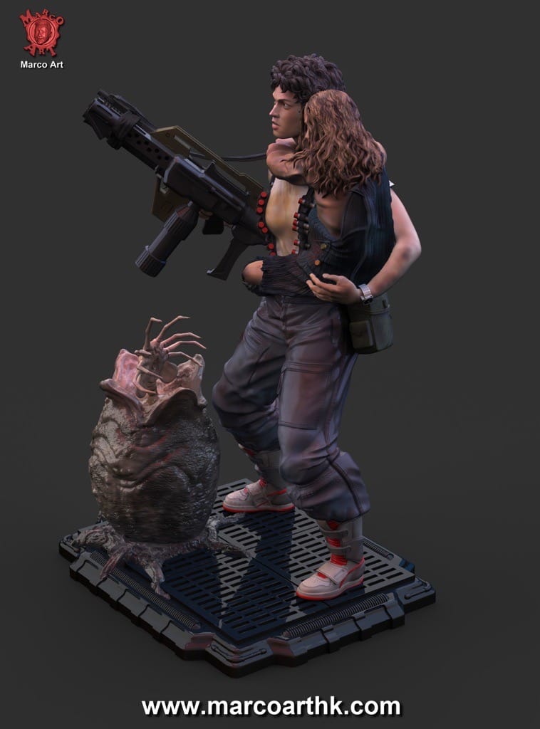 P站图纸印象馆 Marco Art 异形之母 Marco Art 异形之母