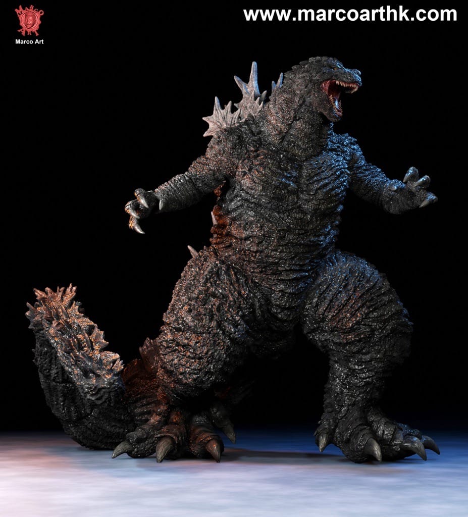 P站图纸印象馆 Marco Art 哥斯拉 Marco Art 哥斯拉