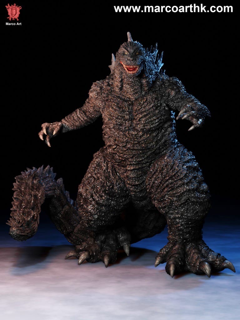 P站图纸印象馆 Marco Art 哥斯拉 Marco Art 哥斯拉