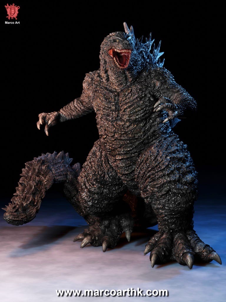 P站图纸印象馆 Marco Art 哥斯拉 Marco Art 哥斯拉