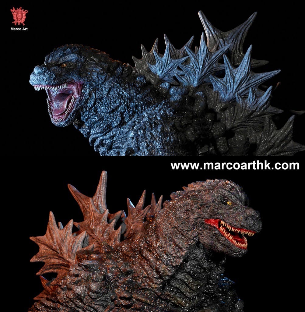 P站图纸印象馆 Marco Art 哥斯拉 Marco Art 哥斯拉