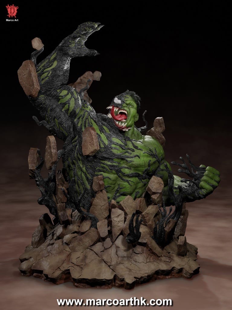 P站图纸印象馆 Marco Art 漫威 绿巨人 Marco Art 漫威 绿巨人