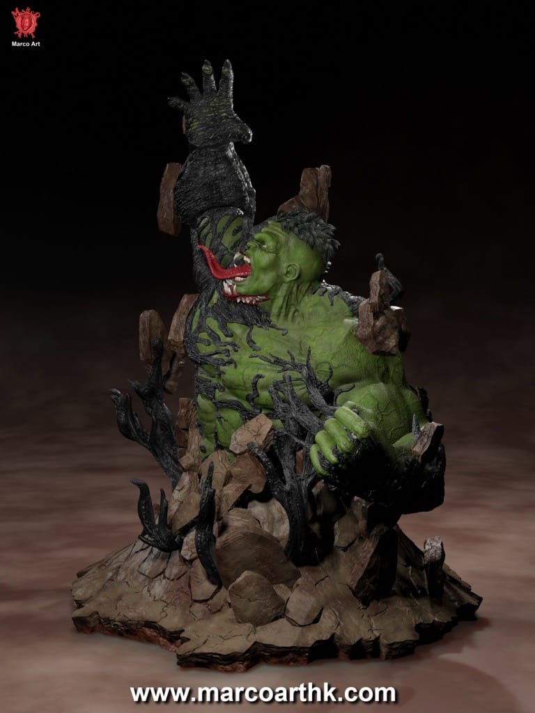 P站图纸印象馆 Marco Art 漫威 绿巨人 Marco Art 漫威 绿巨人