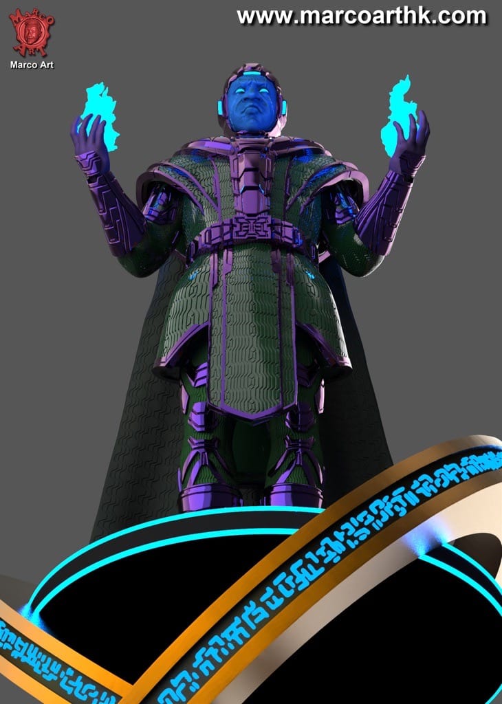 P站图纸印象馆 Marco Art 漫威 征服者康 Marco Art 漫威 征服者康