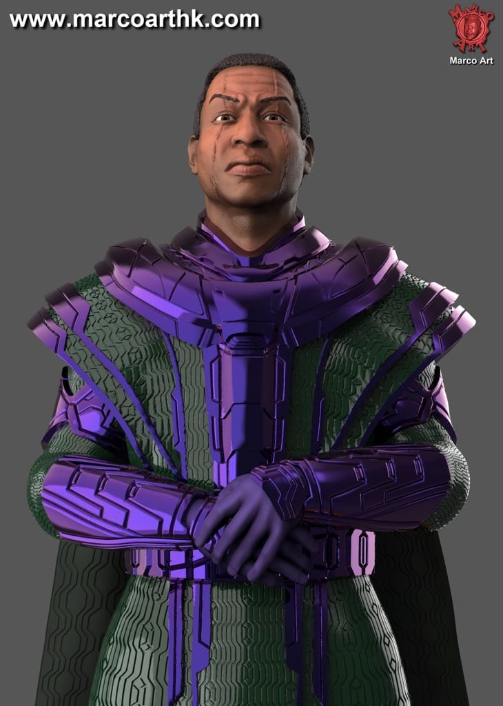 P站图纸印象馆 Marco Art 漫威 征服者康 Marco Art 漫威 征服者康