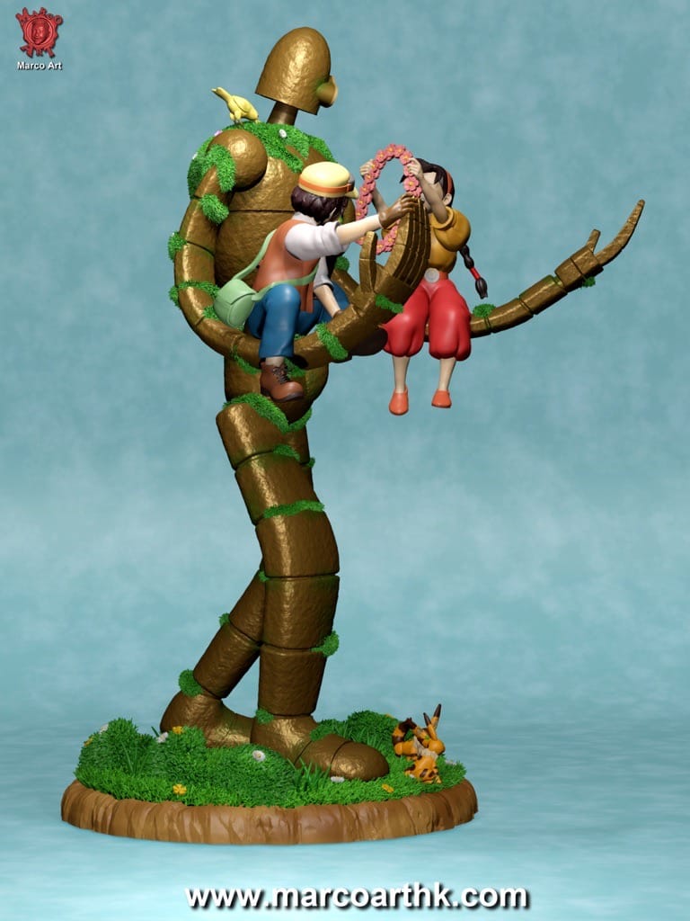 P站图纸印象馆 Marco Art 天空之城 Marco Art 天空之城