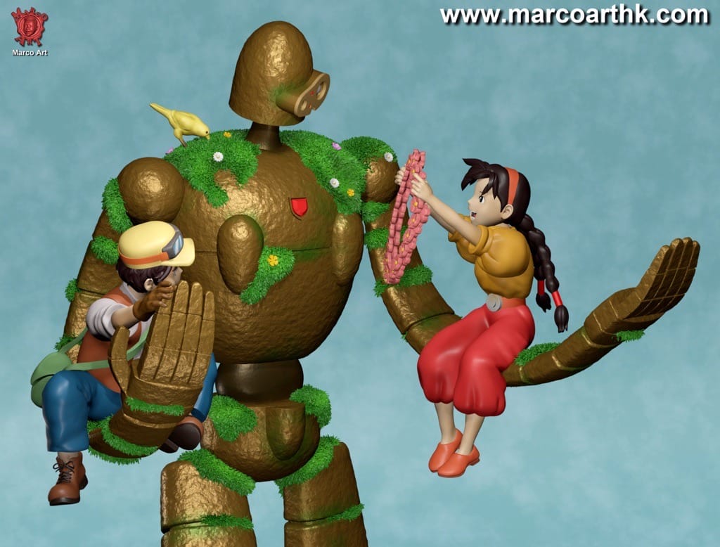 P站图纸印象馆 Marco Art 天空之城 Marco Art 天空之城