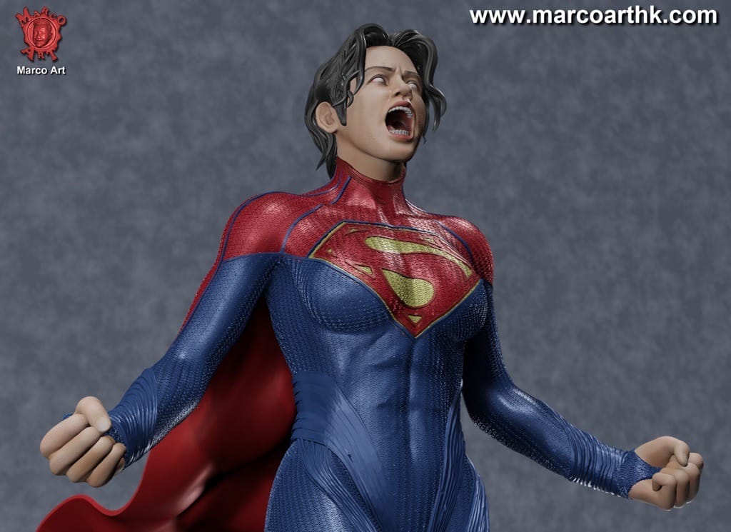 P站图纸印象馆 Marco Art DC漫画 超级少女 Marco Art DC漫画 超级少女