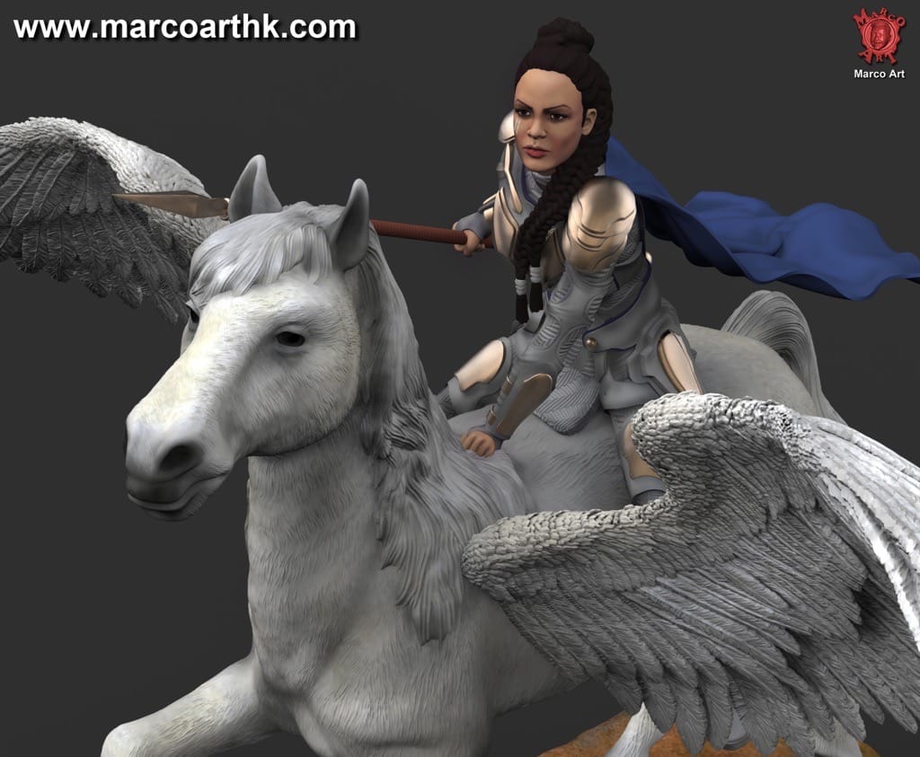 P站图纸印象馆 Marco Art 漫威 女武神 瓦尔基里 Marco Art 漫威 女武神 瓦尔基里