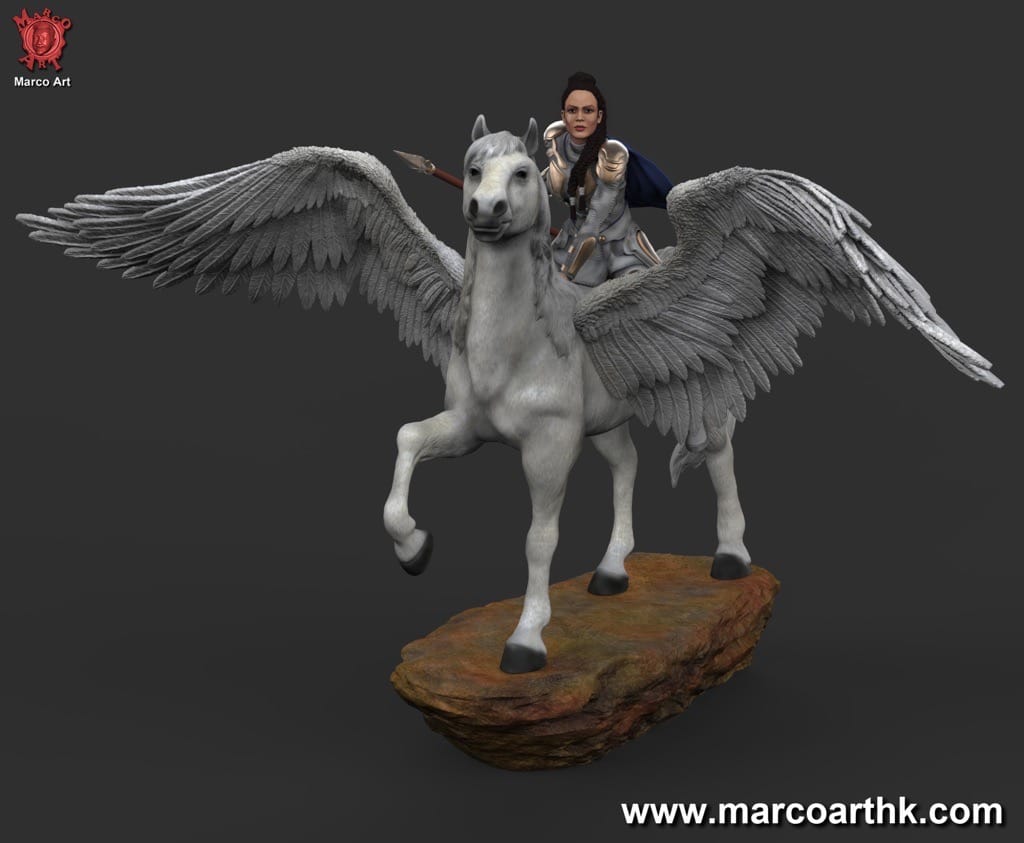 P站图纸印象馆 Marco Art 漫威 女武神 瓦尔基里 Marco Art 漫威 女武神 瓦尔基里