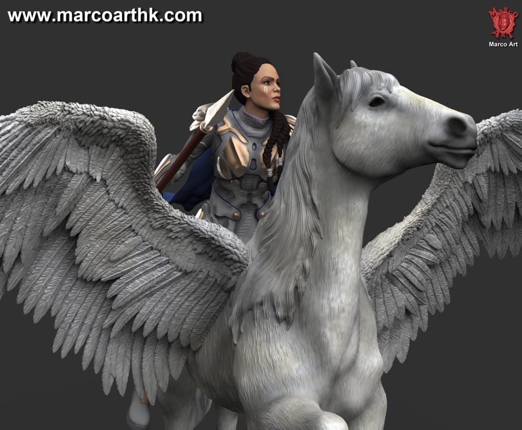 P站图纸印象馆 Marco Art 漫威 女武神 瓦尔基里 Marco Art 漫威 女武神 瓦尔基里