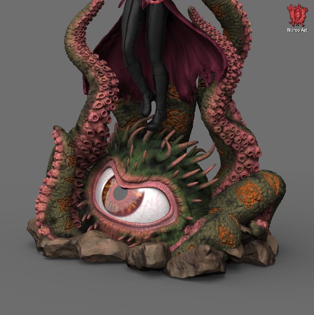 P站图纸印象馆 Marco Art 漫威 绯红女巫 Marco Art 漫威 绯红女巫