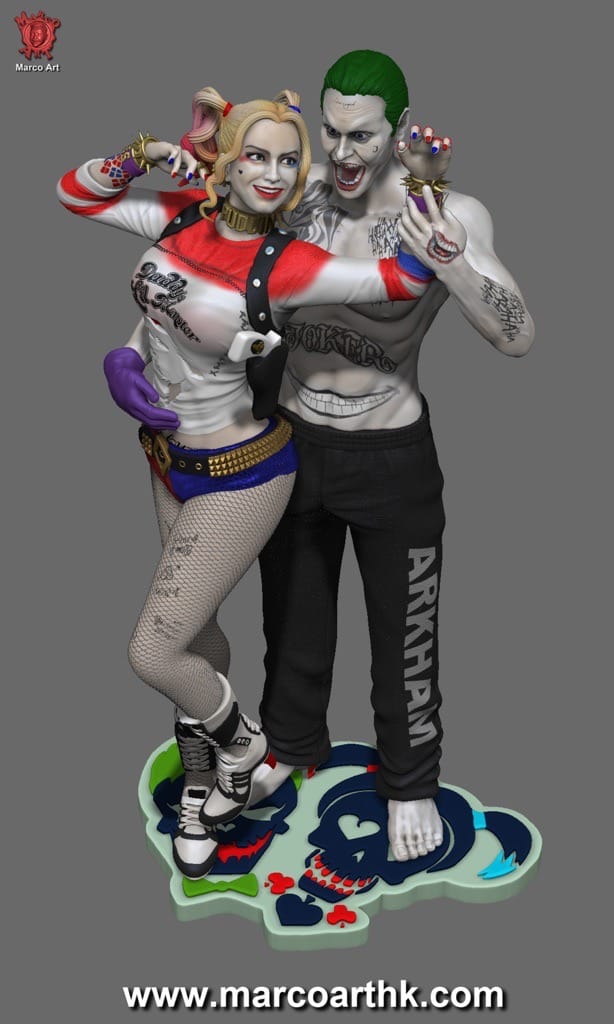 P站图纸印象馆 Marco Art DC漫画 小丑和小丑女 Marco Art DC漫画 小丑和小丑女