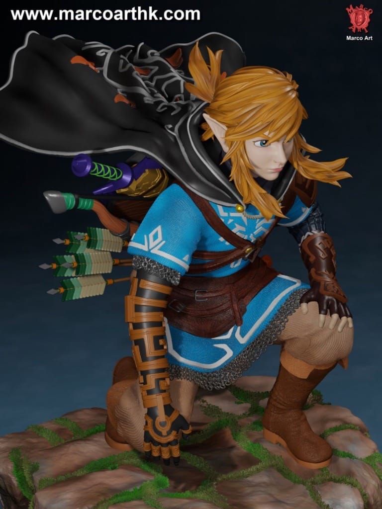 P站图纸印象馆 Marco Art 塞尔达传说 林克 Marco Art 塞尔达传说 林克