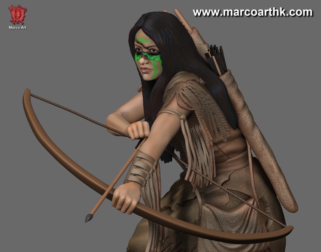 P站图纸印象馆 Marco Art 铁血战士 娜茹 Marco Art 铁血战士 娜茹