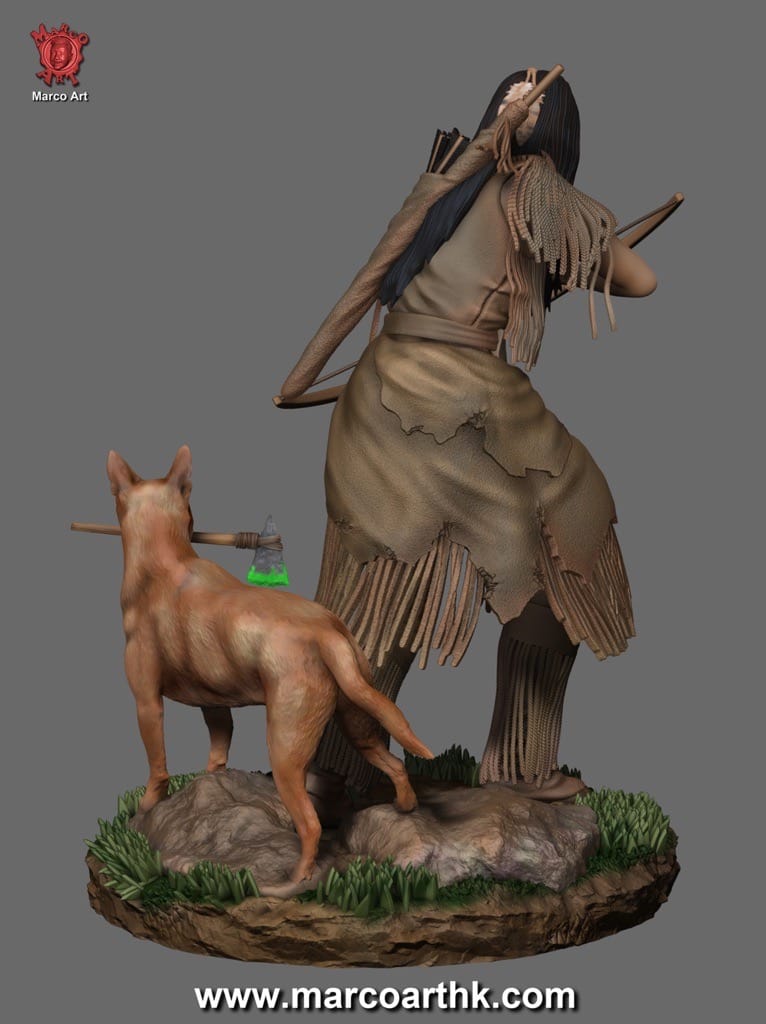 P站图纸印象馆 Marco Art 铁血战士 娜茹 Marco Art 铁血战士 娜茹