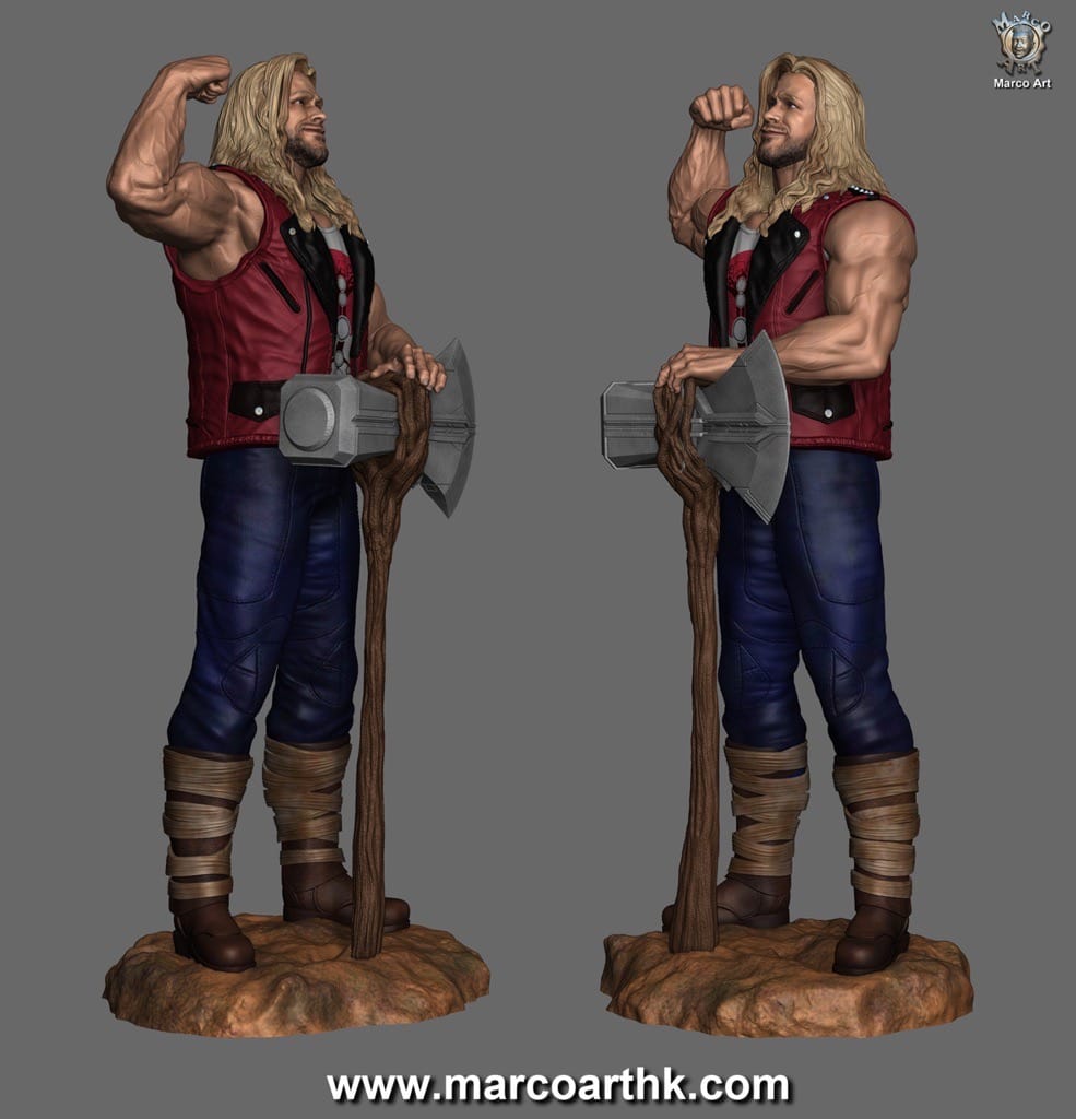 P站图纸印象馆 Marco Art 漫威 雷视托尔 Marco Art 漫威 雷视托尔