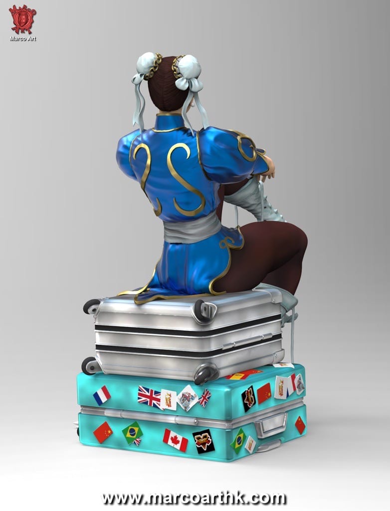 P站图纸印象馆 Marco Art 街头霸王 春丽 Marco Art 街头霸王 春丽