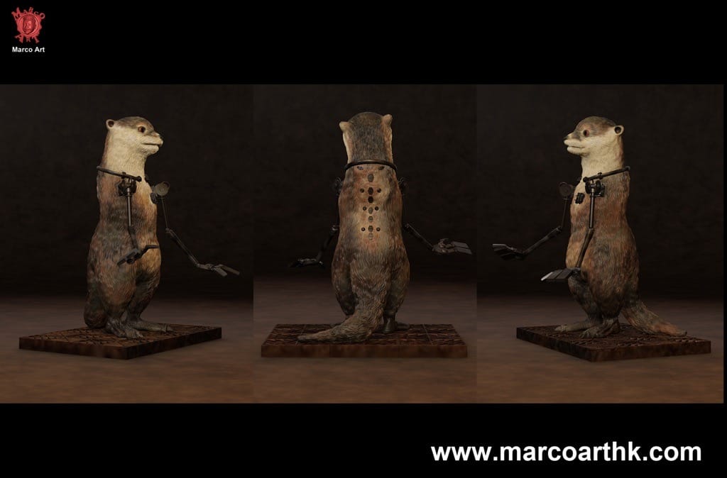 P站图纸印象馆 Marco Art 漫威 水獭莱拉和海象大牙 Marco Art 漫威 水獭莱拉和海象大牙