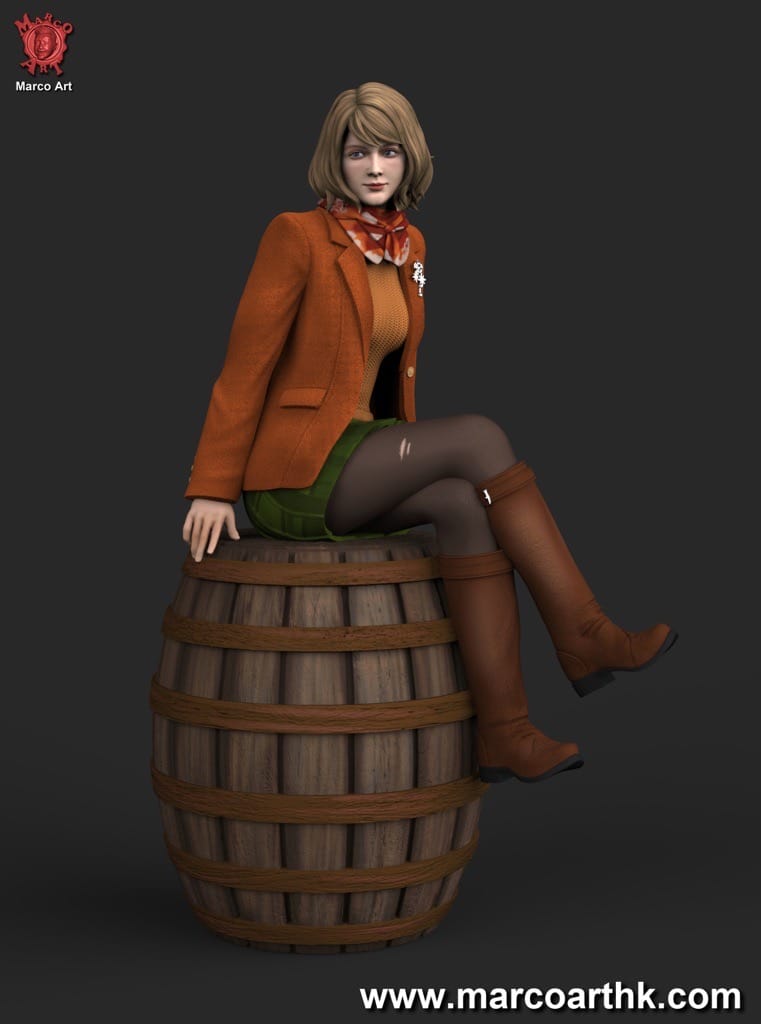 P站图纸印象馆 Marco Art 生化危机 阿什莉·格拉汉姆 Marco Art 生化危机 阿什莉·格拉汉姆