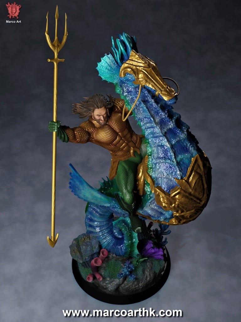 P站图纸印象馆 Marco Art DC漫画 海王 Marco Art DC漫画 海王