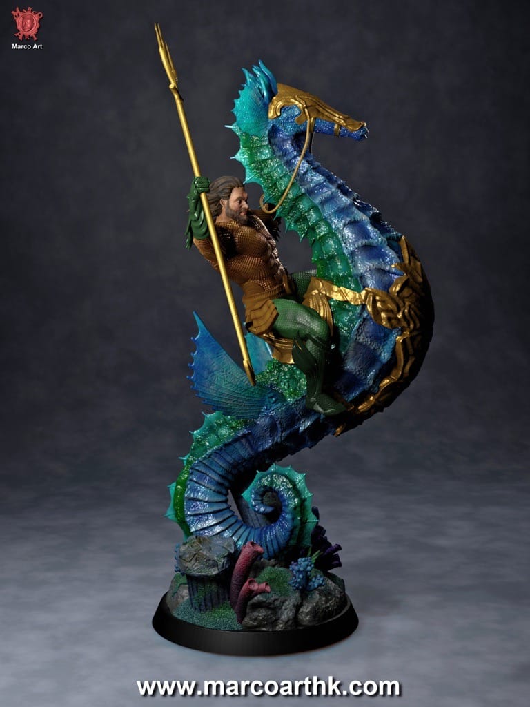 P站图纸印象馆 Marco Art DC漫画 海王 Marco Art DC漫画 海王