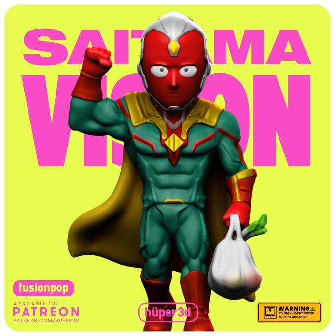 P站图纸印象馆 漫威 幻视 漫威 幻视