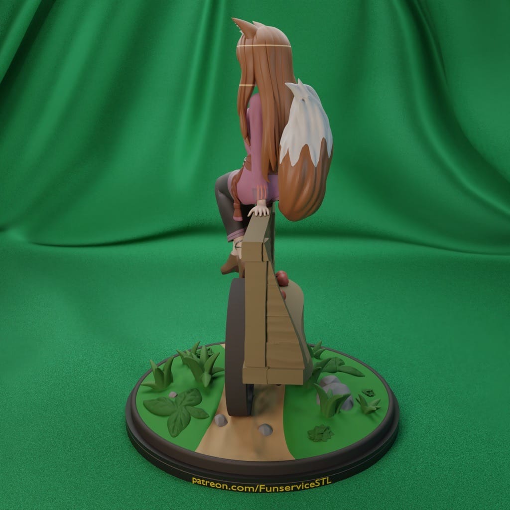 P站图纸印象馆 FunserviceSTL 狼与香辛料 赫萝 FunserviceSTL 狼与香辛料 赫萝