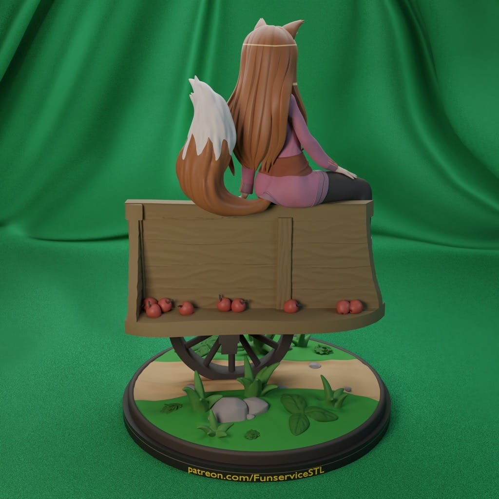 P站图纸印象馆 FunserviceSTL 狼与香辛料 赫萝 FunserviceSTL 狼与香辛料 赫萝