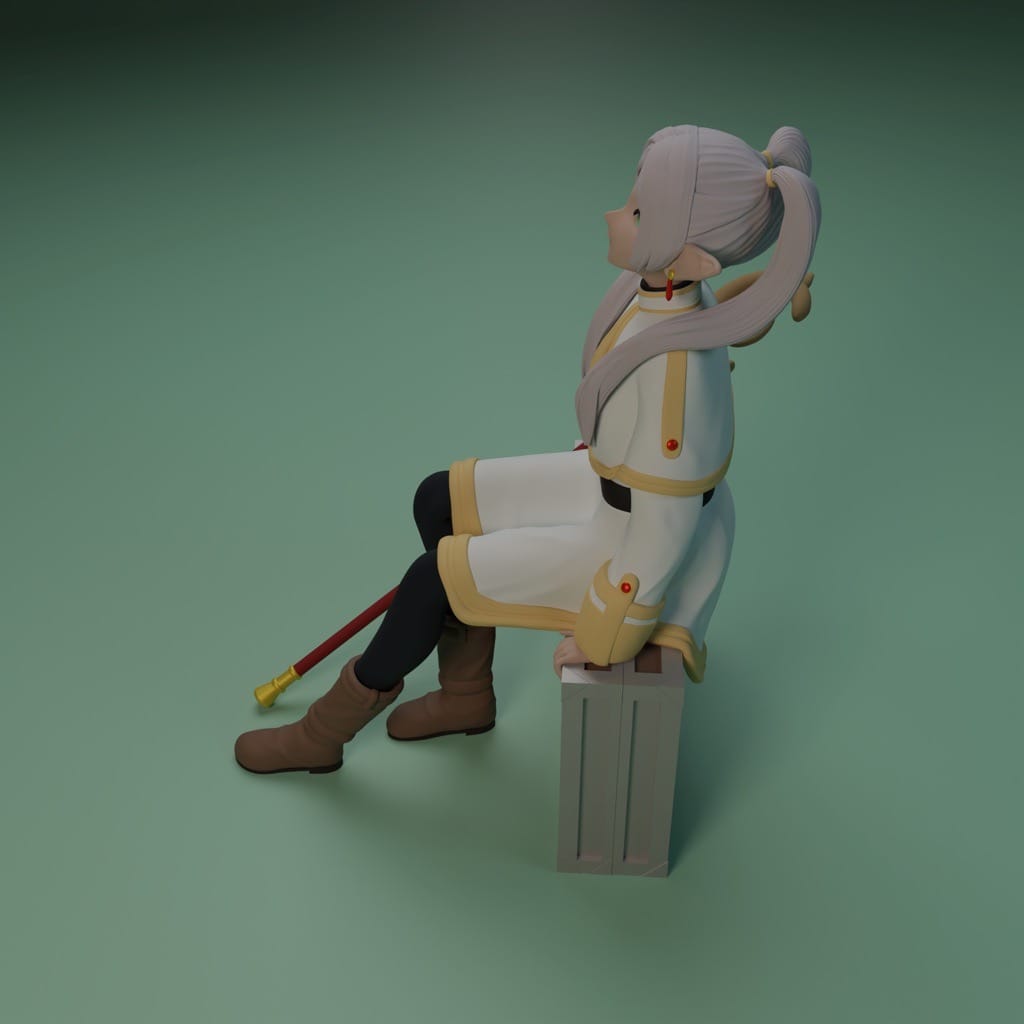 P站图纸印象馆 FunserviceSTL 葬送的芙莉莲 芙莉莲 FunserviceSTL 葬送的芙莉莲 芙莉莲