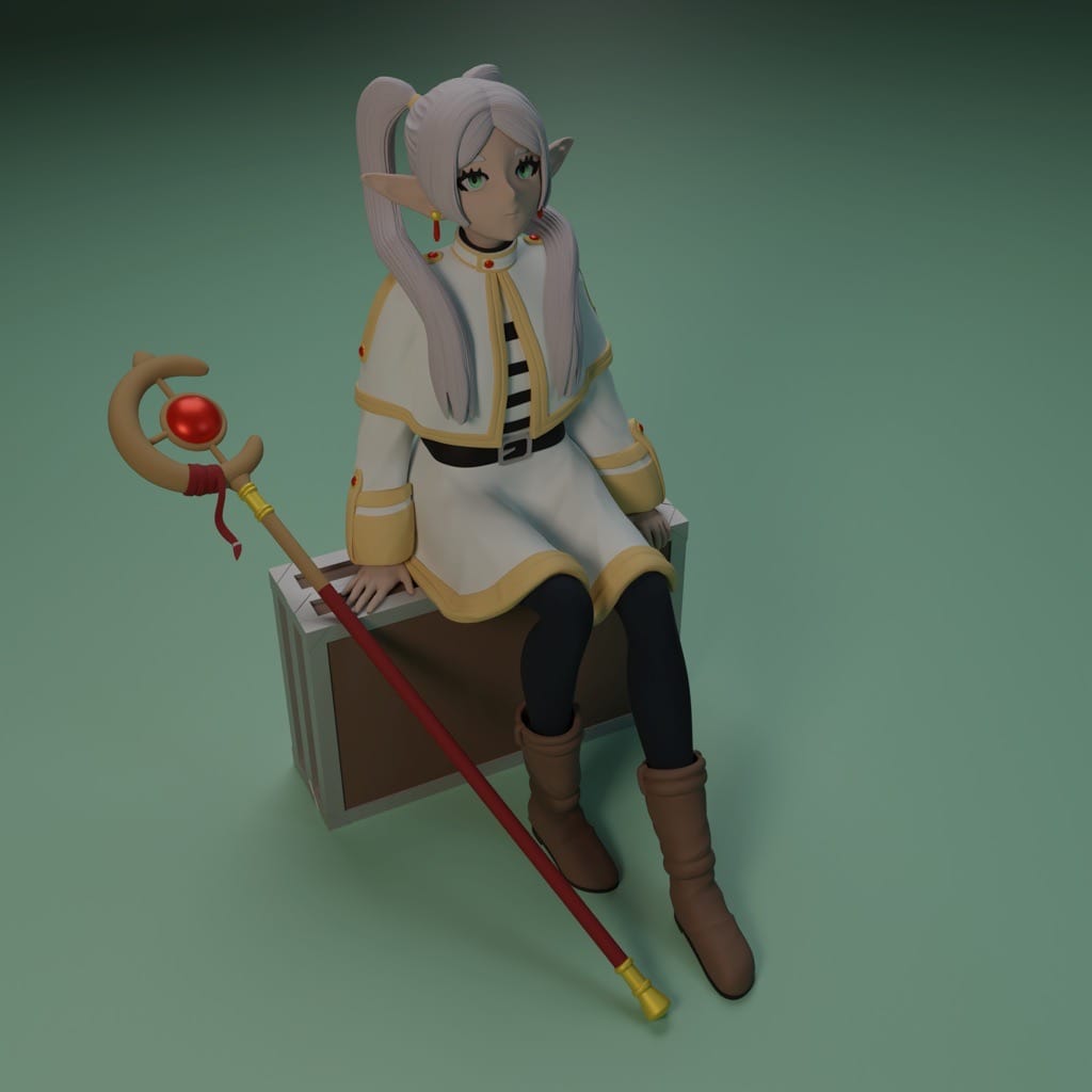 P站图纸印象馆 FunserviceSTL 葬送的芙莉莲 芙莉莲 FunserviceSTL 葬送的芙莉莲 芙莉莲