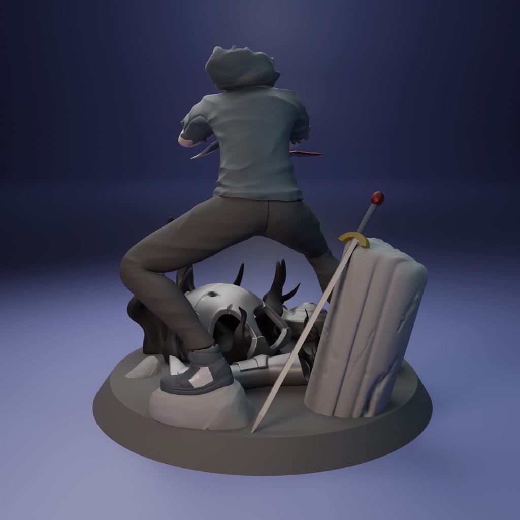 P站图纸印象馆 FunserviceSTL 我独自升级 程肖宇 FunserviceSTL 我独自升级 程肖宇